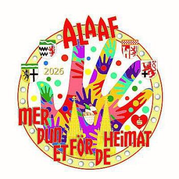 Karnevalsorden 2026 - Herrenorden "Alaaf - Mer dun et för de Heimat" 