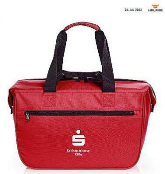 Kühlshopper Softbasket / Kühltasche rot mit KSK Logo - Firma Halfar
