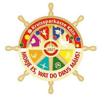 Karnevalsorden 2027 - PIN - "Morje es, wat do drus mähs!" 