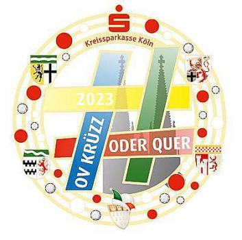Herrenorden Karneval 2023 - Motto "Ov krüzz oder quer"