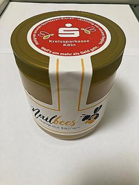 Honig 2025 - 500g - Beutenstandort Frechen - Imker Nagel (Nailbees) - KSK Aufkleber - MHD 01.05.2027Bei Bestellung wird SET-Artikel 11260 mitgeschickt (Beileger) MHD 05/2027