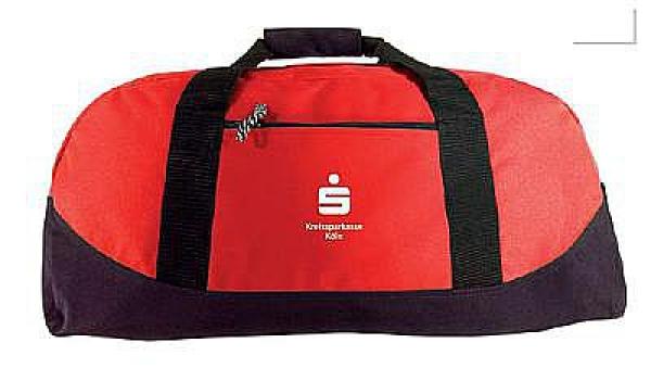 Sporttasche "Amir" - rot mit KSK Logo