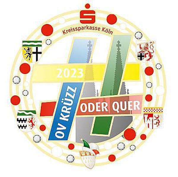 Herrenorden Karneval 2023 - Motto "Ov krüzz oder quer"